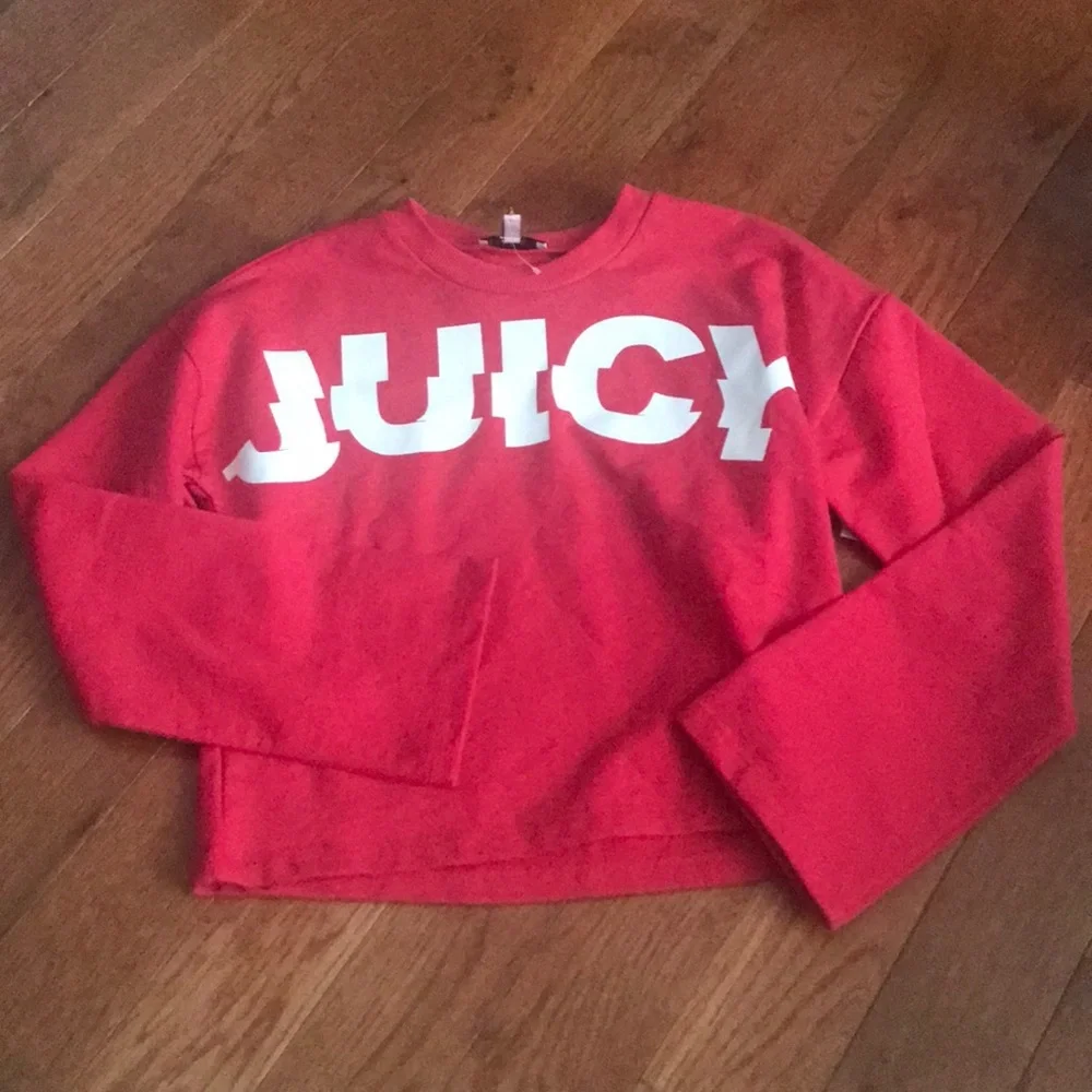 NWT Juicy Couture crop sweatshirt 12